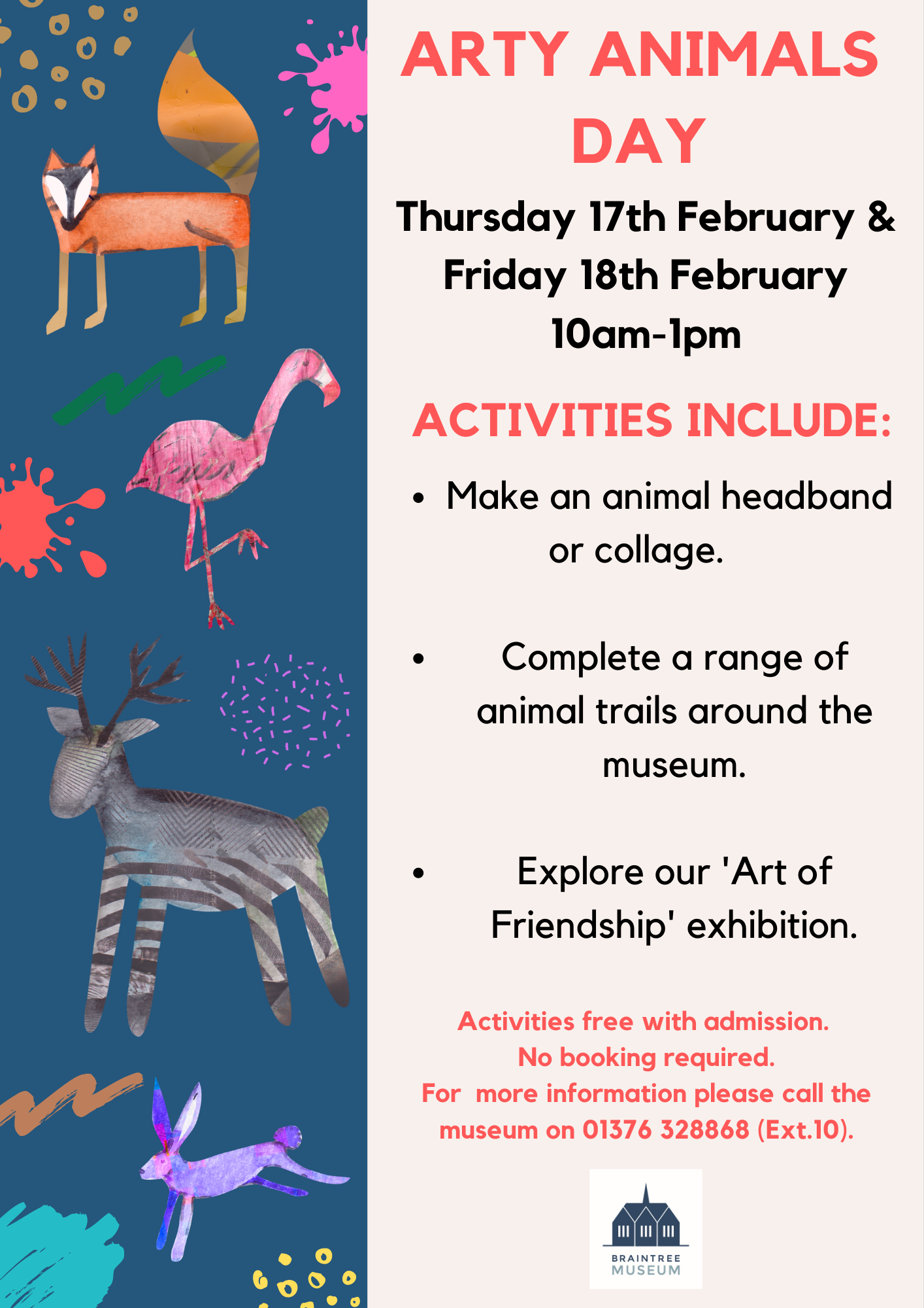 Art Animals Day – February 2022 Half Term Week